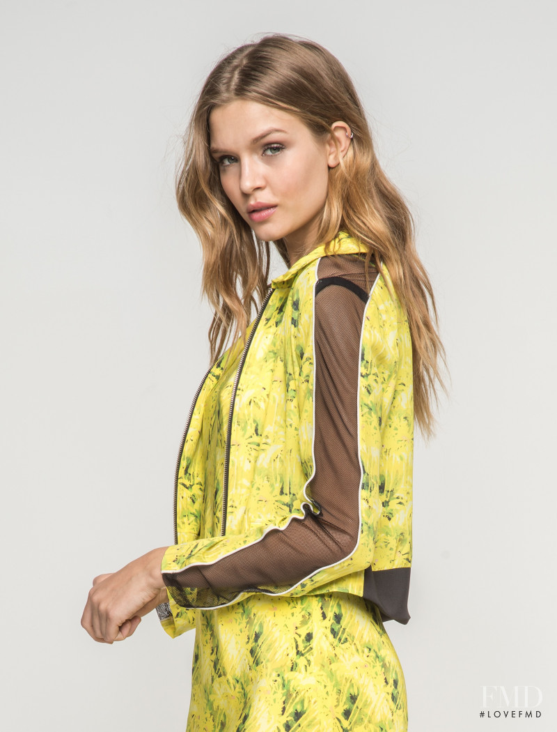 Josephine Skriver featured in  the Andrew Marc catalogue for Autumn/Winter 2014