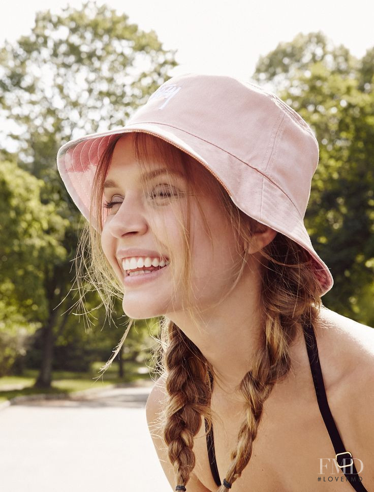 Josephine Skriver featured in  the Urban Outfitters lookbook for Summer 2015