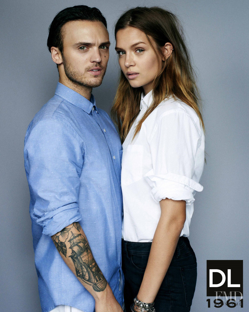 Josephine Skriver featured in  the DL1961 advertisement for Autumn/Winter 2015