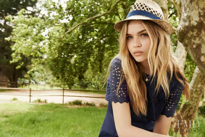 Josephine Skriver featured in  the Hobbs London advertisement for Spring/Summer 2013