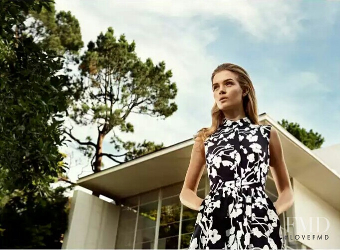 Josephine Skriver featured in  the Hobbs London advertisement for Spring/Summer 2013