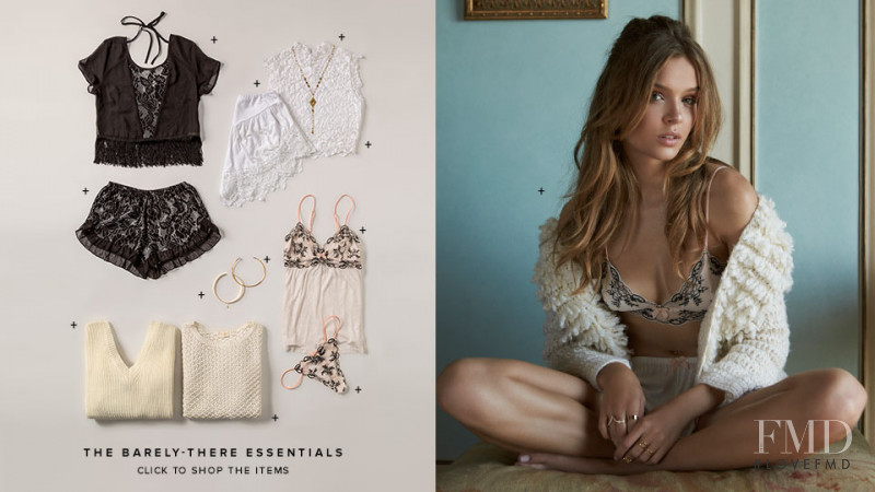 Josephine Skriver featured in  the REVOLVE catalogue for Holiday 2014