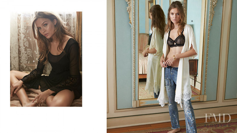 Josephine Skriver featured in  the REVOLVE catalogue for Holiday 2014