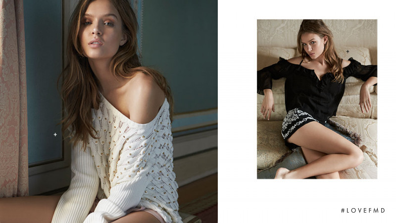 Josephine Skriver featured in  the REVOLVE catalogue for Holiday 2014