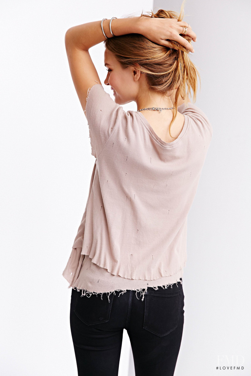 Josephine Skriver featured in  the Urban Outfitters catalogue for Autumn/Winter 2014