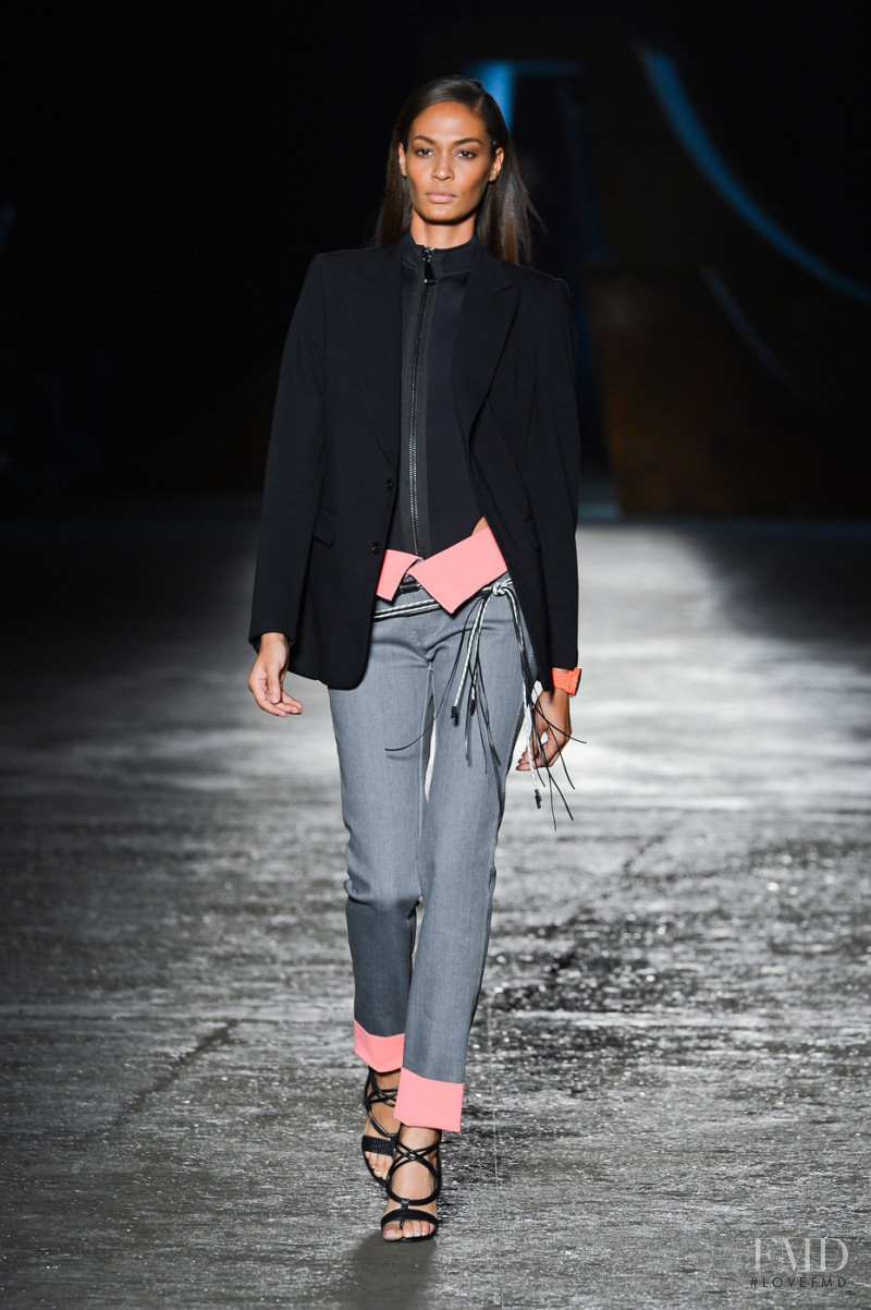 Joan Smalls featured in  the Diesel Black Gold fashion show for Spring/Summer 2013