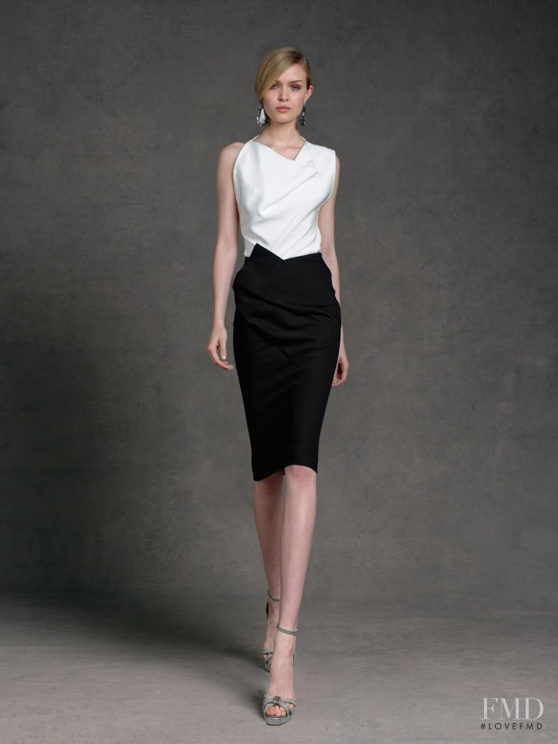 Josephine Skriver featured in  the Donna Karan New York lookbook for Resort 2013