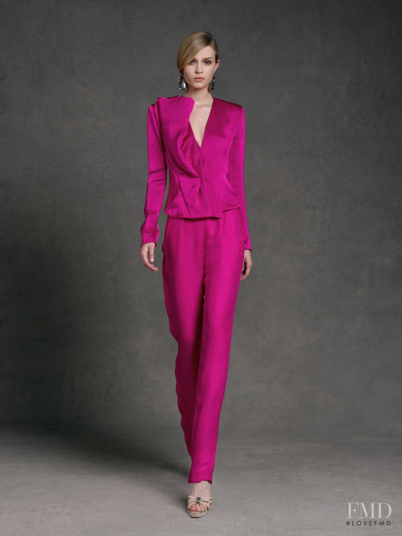 Josephine Skriver featured in  the Donna Karan New York lookbook for Resort 2013