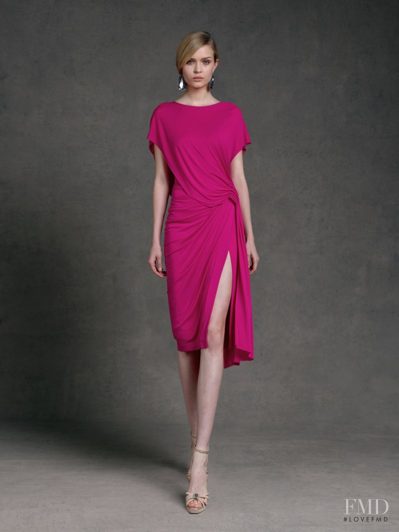 Josephine Skriver featured in  the Donna Karan New York lookbook for Resort 2013