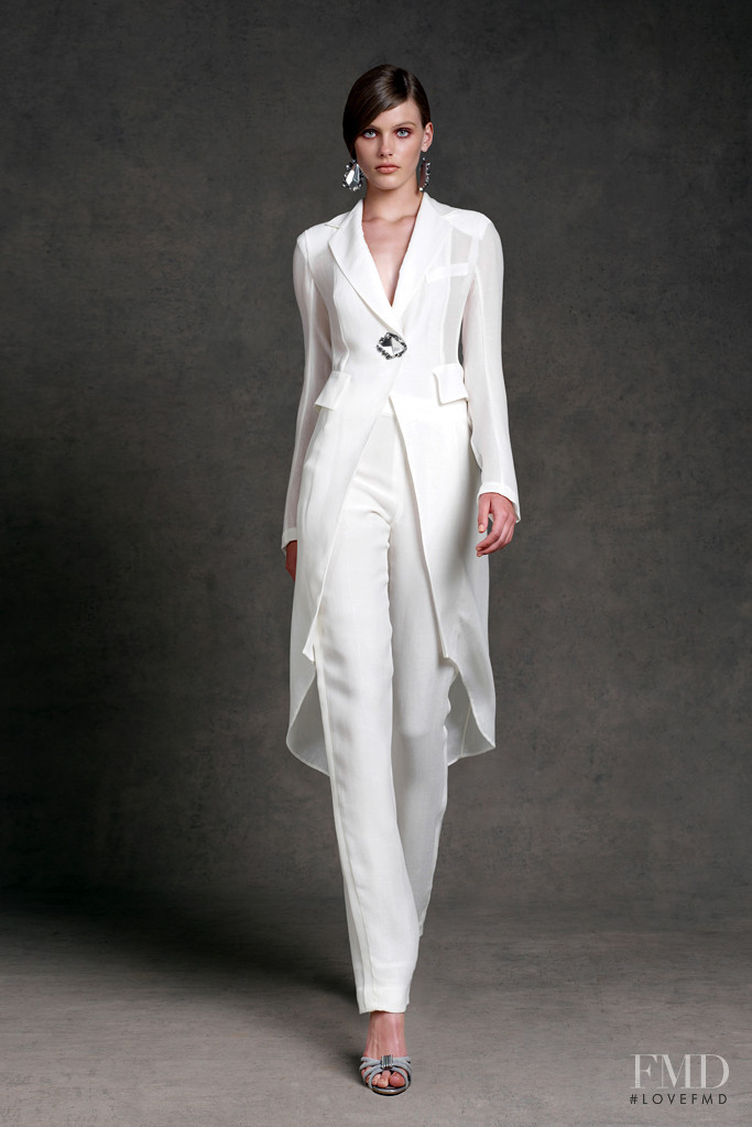 Madison Headrick featured in  the Donna Karan New York lookbook for Resort 2013