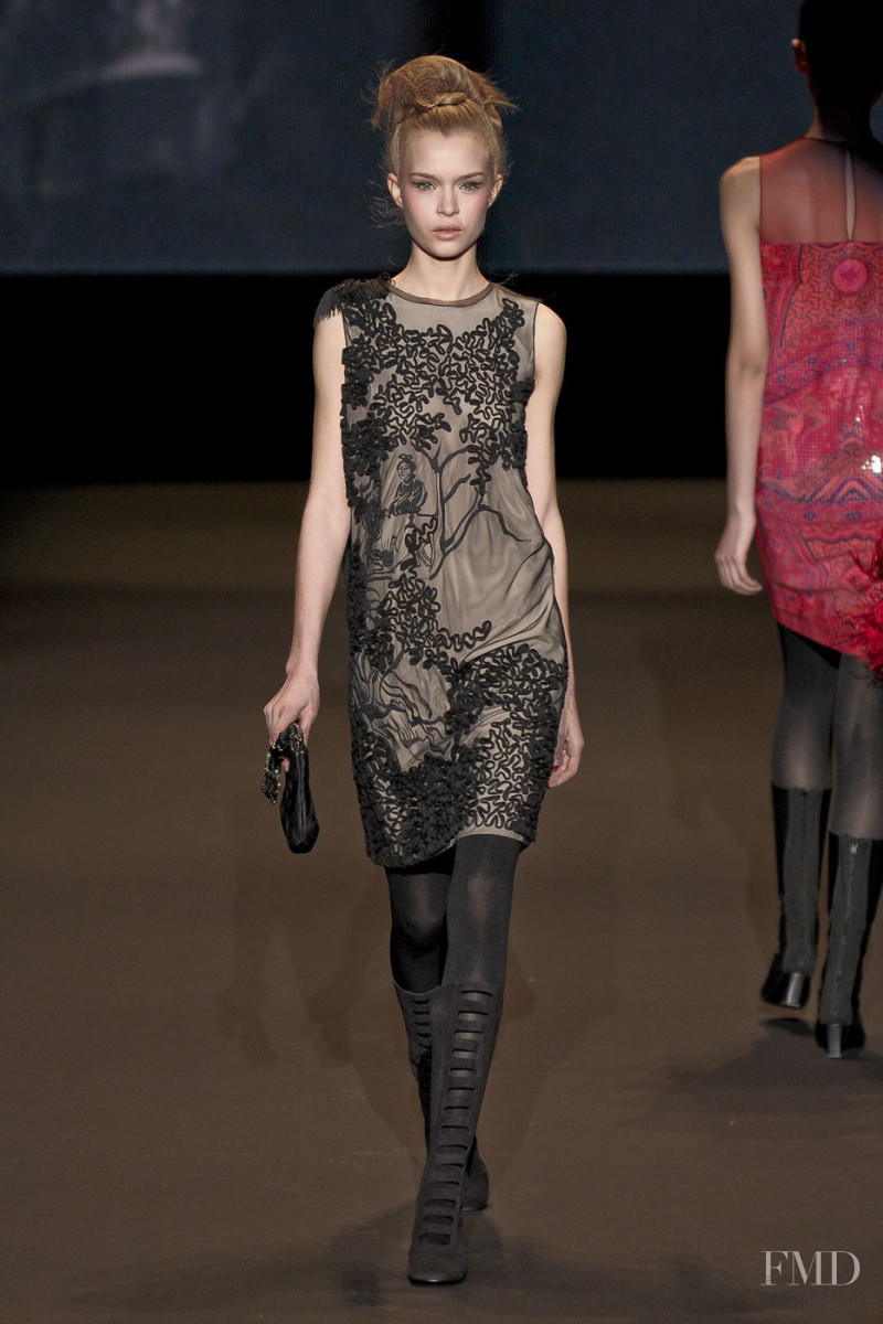 Josephine Skriver featured in  the Vivienne Tam fashion show for Autumn/Winter 2011