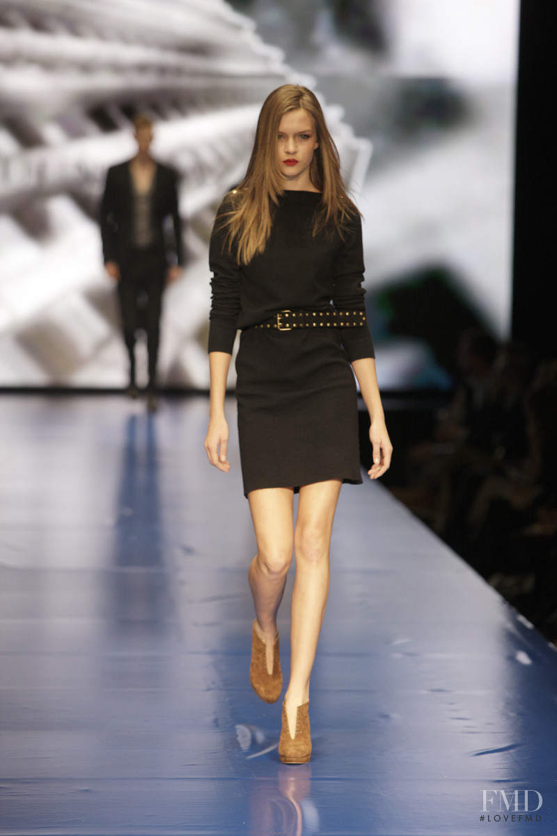 Josephine Skriver featured in  the Bruuns Bazaar fashion show for Autumn/Winter 2010