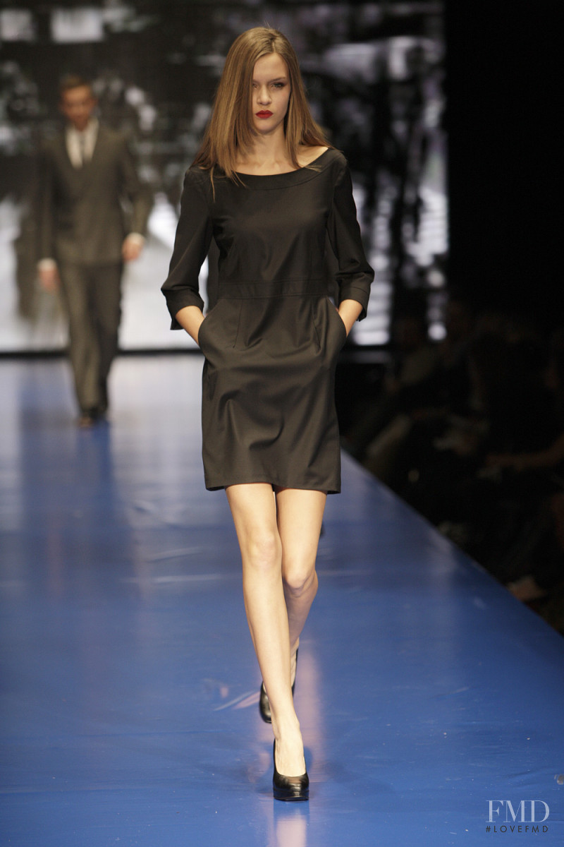 Josephine Skriver featured in  the Bruuns Bazaar fashion show for Autumn/Winter 2010