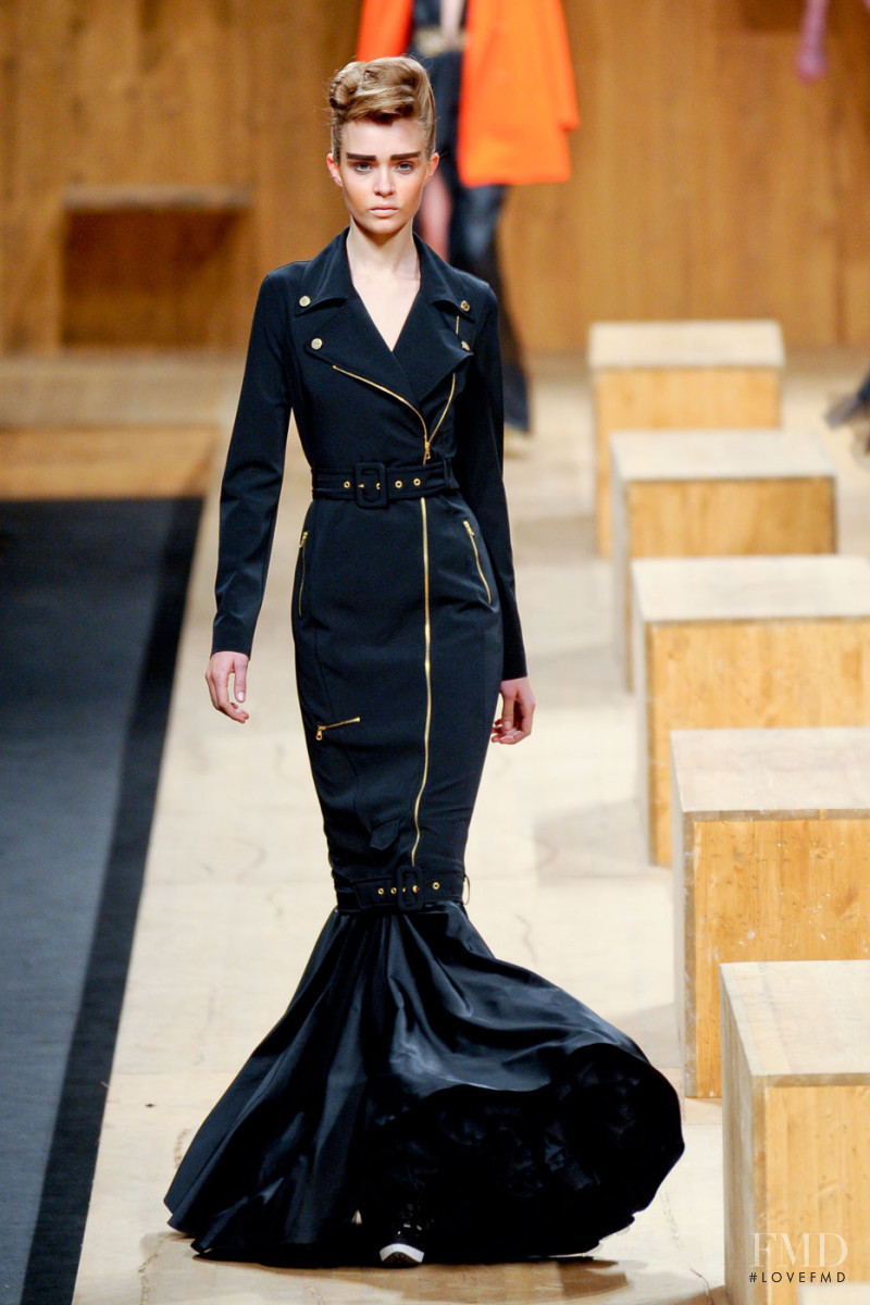 Josephine Skriver featured in  the Frankie Morello fashion show for Autumn/Winter 2011