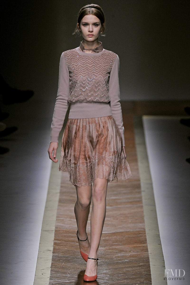 Josephine Skriver featured in  the Valentino fashion show for Autumn/Winter 2011
