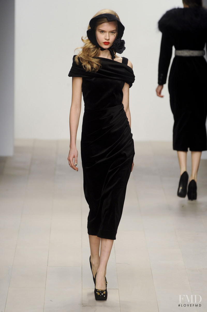 Josephine Skriver featured in  the PPQ fashion show for Autumn/Winter 2012