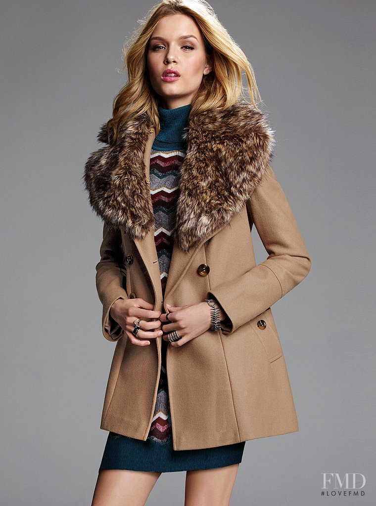 Josephine Skriver featured in  the Victoria\'s Secret Clothing catalogue for Autumn/Winter 2012