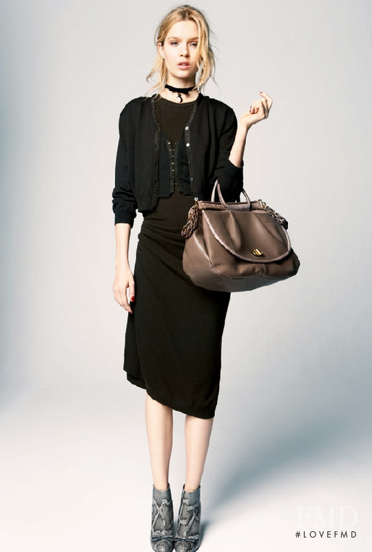 Josephine Skriver featured in  the Nina Ricci lookbook for Pre-Fall 2012