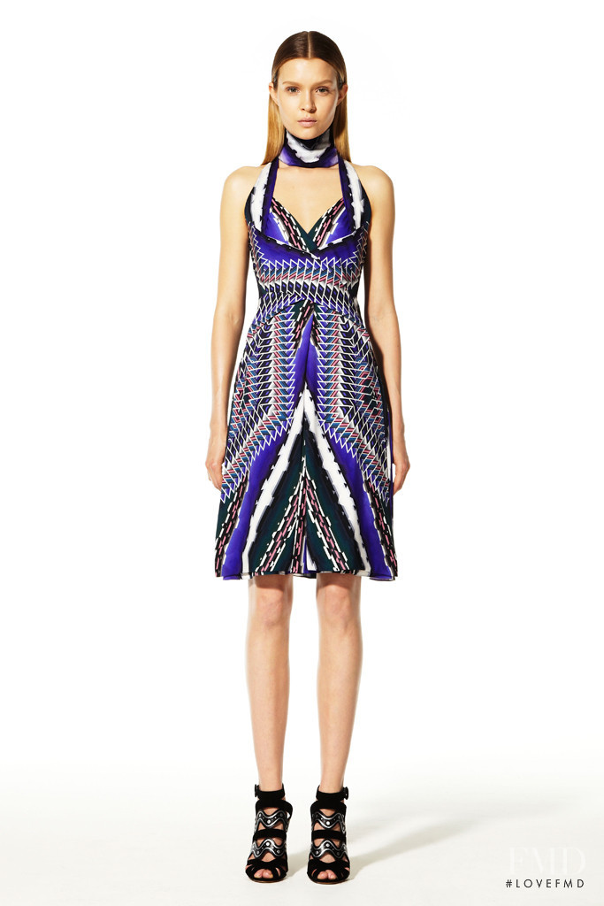 Josephine Skriver featured in  the Peter Pilotto lookbook for Resort 2013