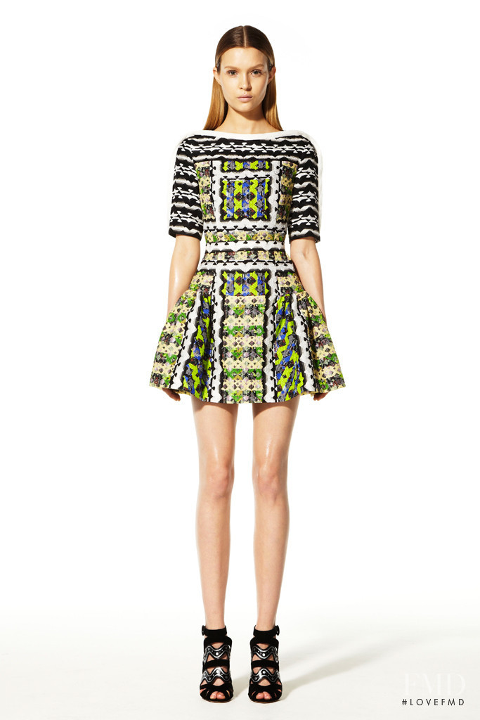 Josephine Skriver featured in  the Peter Pilotto lookbook for Resort 2013