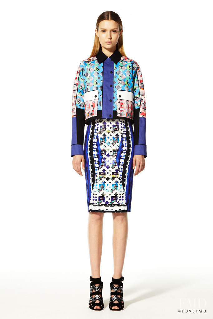 Josephine Skriver featured in  the Peter Pilotto lookbook for Resort 2013