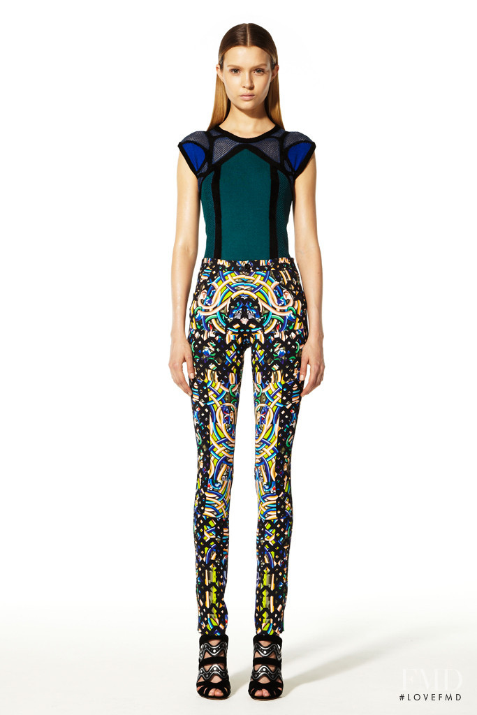 Josephine Skriver featured in  the Peter Pilotto lookbook for Resort 2013