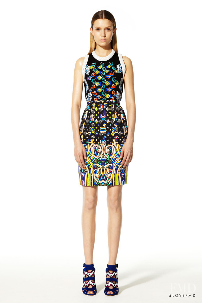 Josephine Skriver featured in  the Peter Pilotto lookbook for Resort 2013