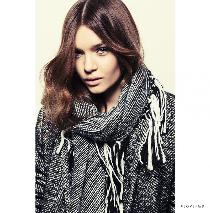 Josephine Skriver featured in  the Escada Sport advertisement for Autumn/Winter 2013