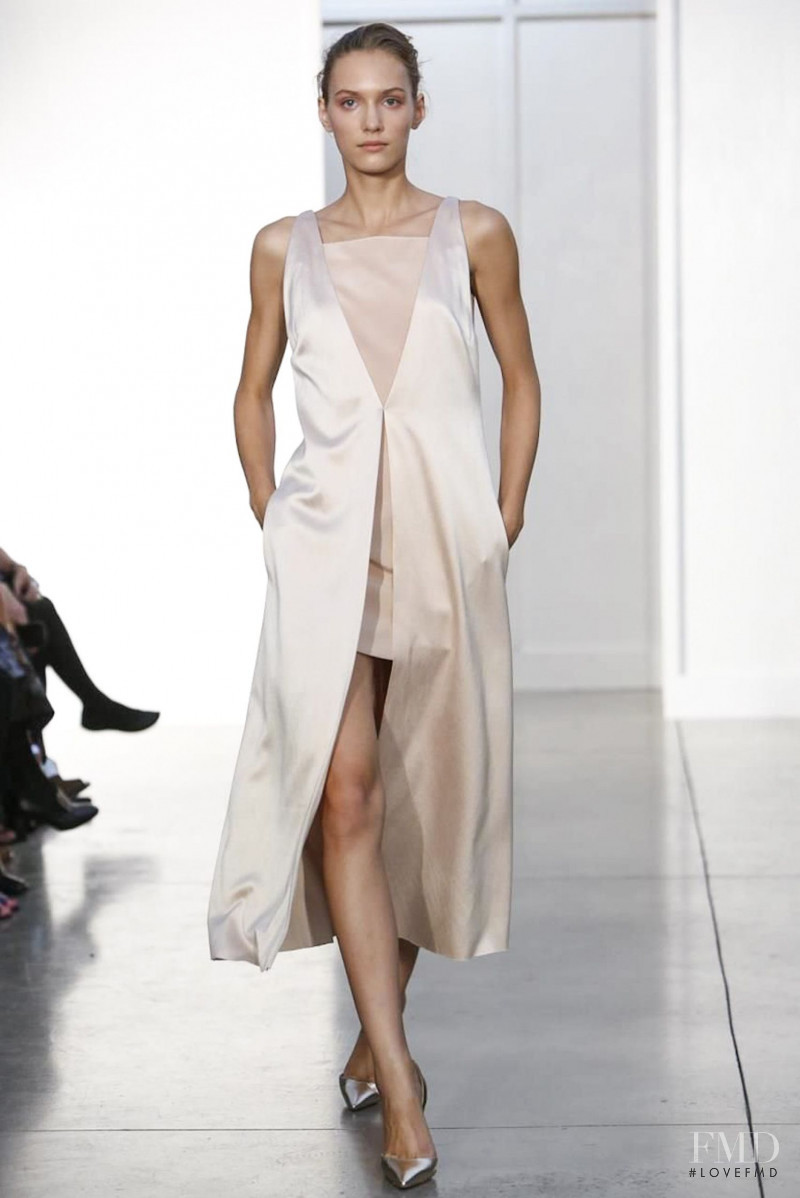 Vera Vavrova featured in  the Barbara Casasola fashion show for Spring/Summer 2014