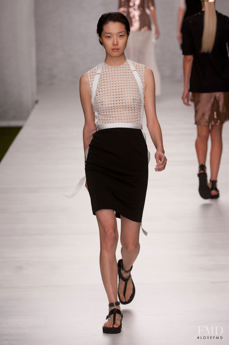 Marios Schwab fashion show for Spring/Summer 2014