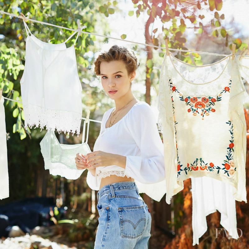 Josephine Skriver featured in  the Urban Outfitters catalogue for Spring/Summer 2014