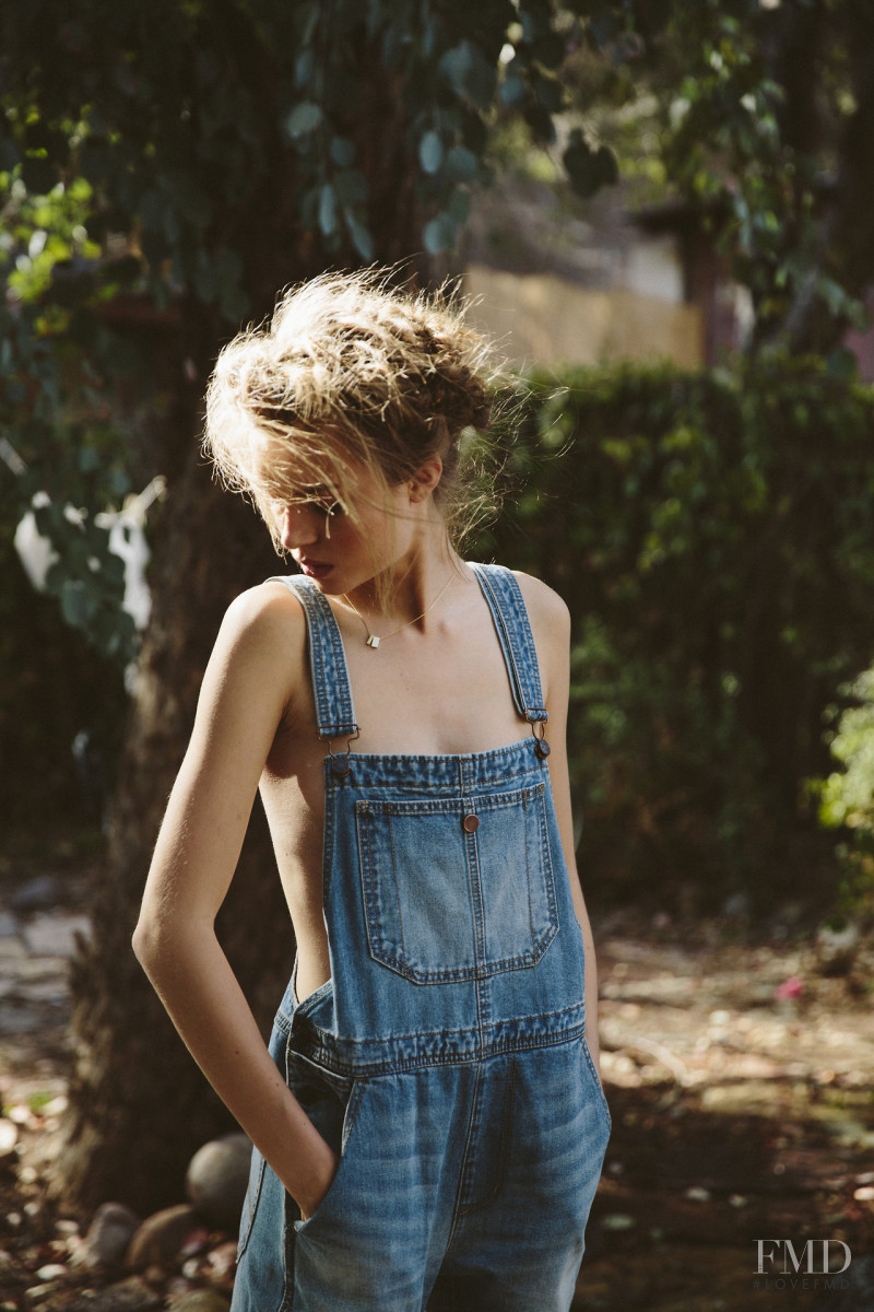 Josephine Skriver featured in  the Urban Outfitters catalogue for Spring/Summer 2014