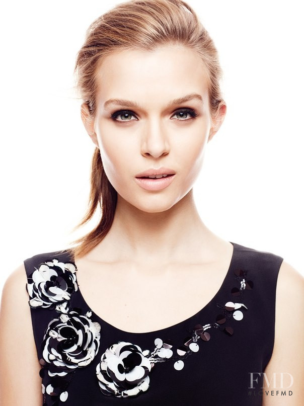 Josephine Skriver featured in  the Magaschoni catalogue for Pre-Fall 2014