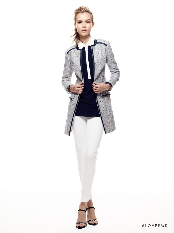 Josephine Skriver featured in  the Magaschoni catalogue for Pre-Fall 2014