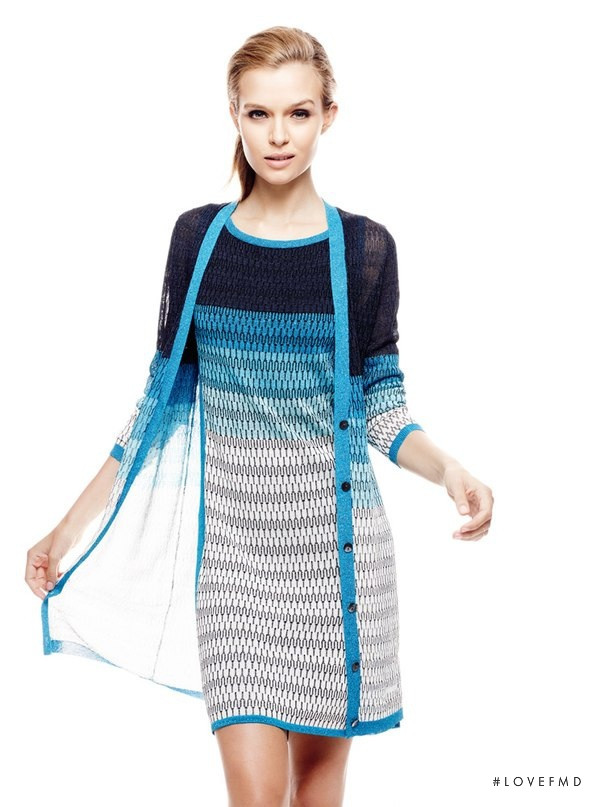 Josephine Skriver featured in  the Magaschoni catalogue for Pre-Fall 2014