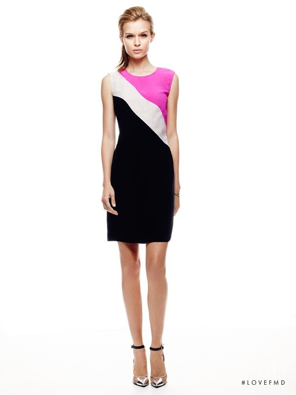 Josephine Skriver featured in  the Magaschoni catalogue for Pre-Fall 2014