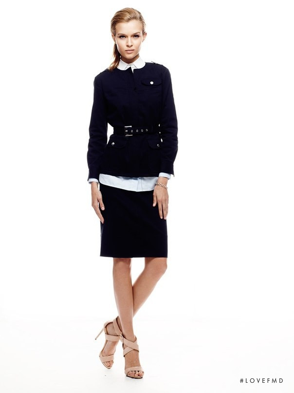 Josephine Skriver featured in  the Magaschoni catalogue for Pre-Fall 2014