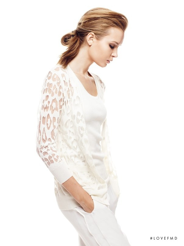 Josephine Skriver featured in  the Magaschoni catalogue for Pre-Fall 2014