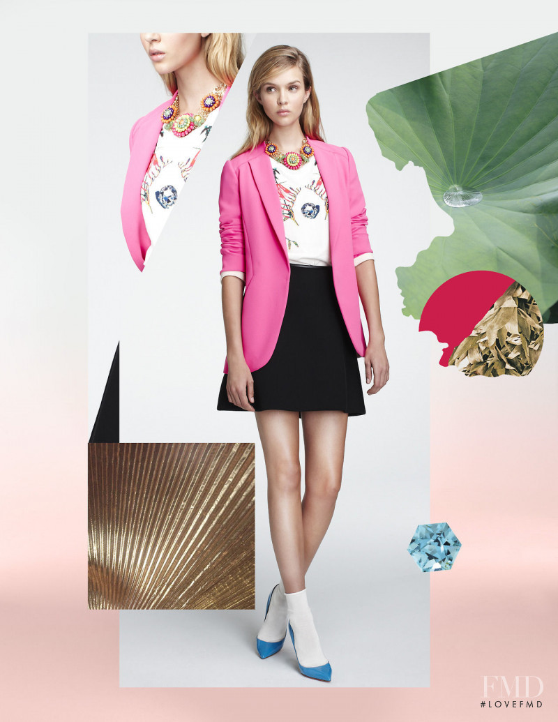 Josephine Skriver featured in  the Thyren advertisement for Spring/Summer 2013