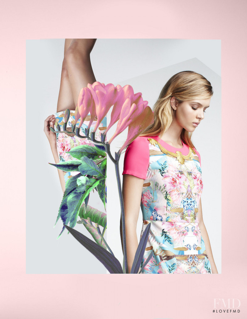 Josephine Skriver featured in  the Thyren advertisement for Spring/Summer 2013