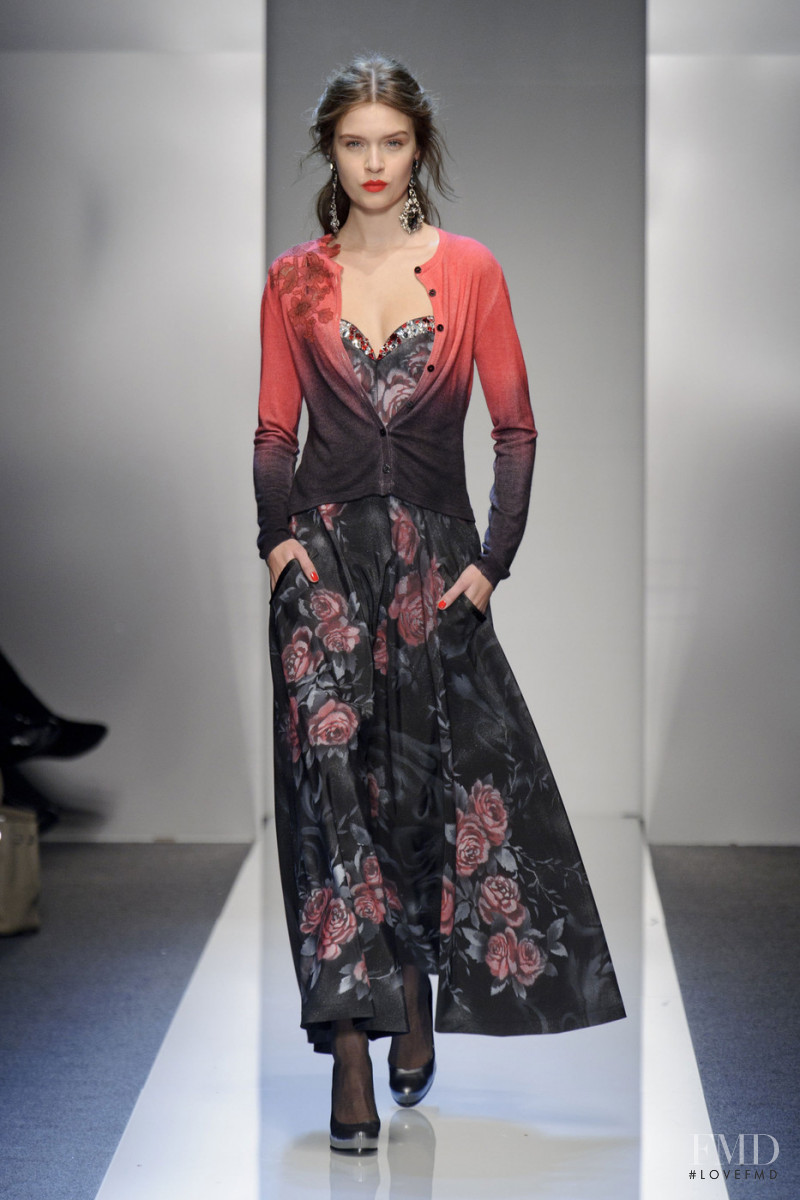 Josephine Skriver featured in  the roccobarocco fashion show for Autumn/Winter 2013