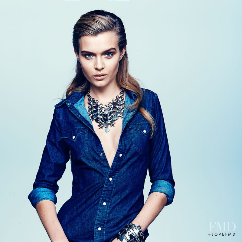 Josephine Skriver featured in  the Dannijo advertisement for Spring/Summer 2013