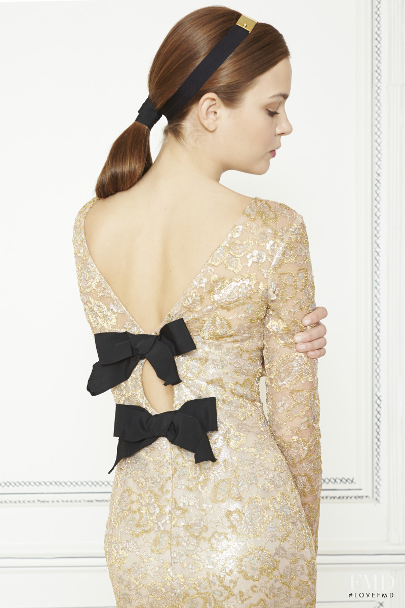 Josephine Skriver featured in  the Carolina Herrera lookbook for Resort 2014