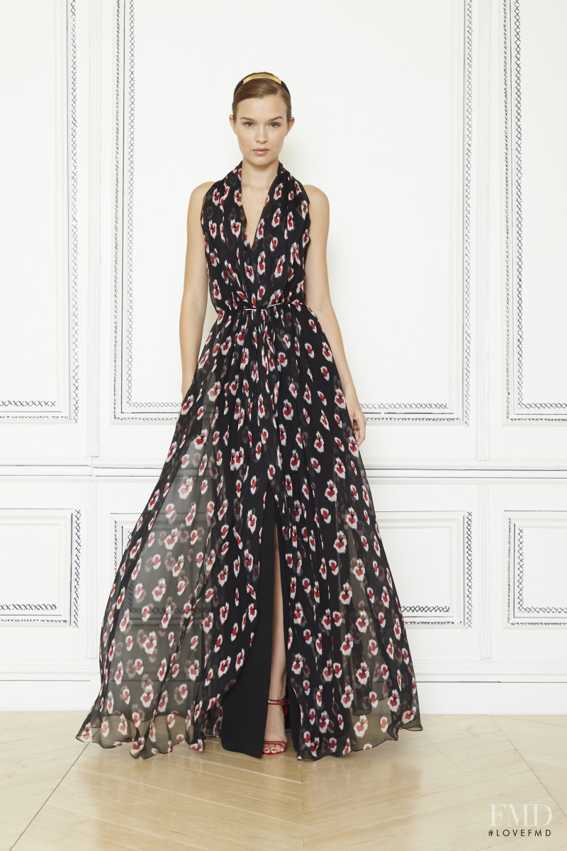 Josephine Skriver featured in  the Carolina Herrera lookbook for Resort 2014