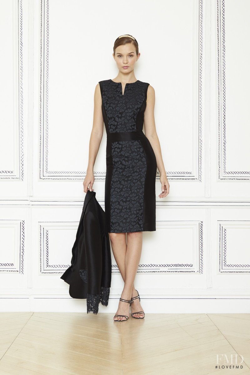 Josephine Skriver featured in  the Carolina Herrera lookbook for Resort 2014