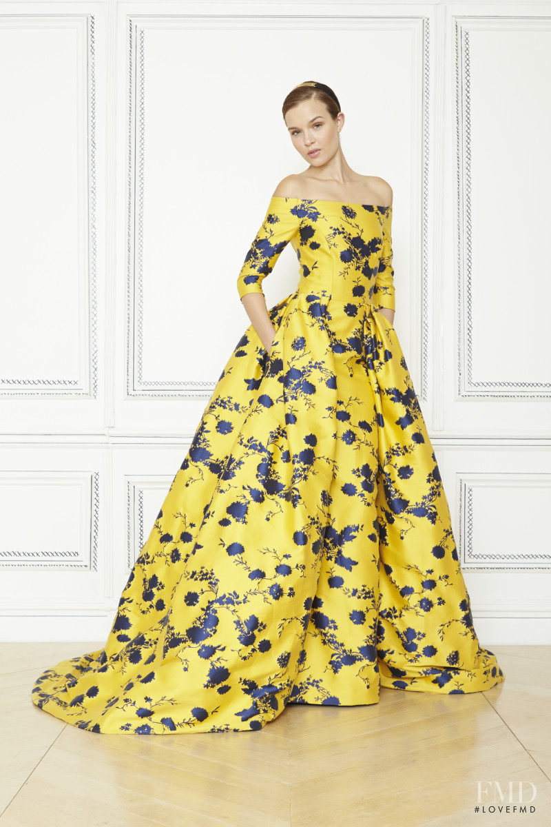 Josephine Skriver featured in  the Carolina Herrera lookbook for Resort 2014