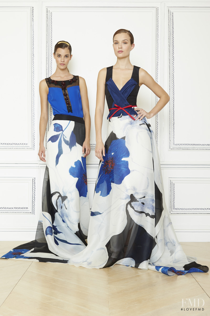 Josephine Skriver featured in  the Carolina Herrera lookbook for Resort 2014