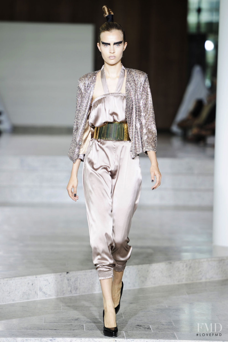 Josephine Skriver featured in  the Benedikte Utzon fashion show for Spring/Summer 2012