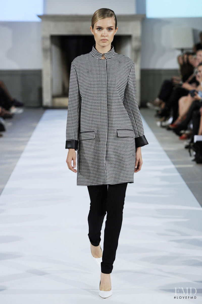Josephine Skriver featured in  the Hugo Boss fashion show for Spring/Summer 2012