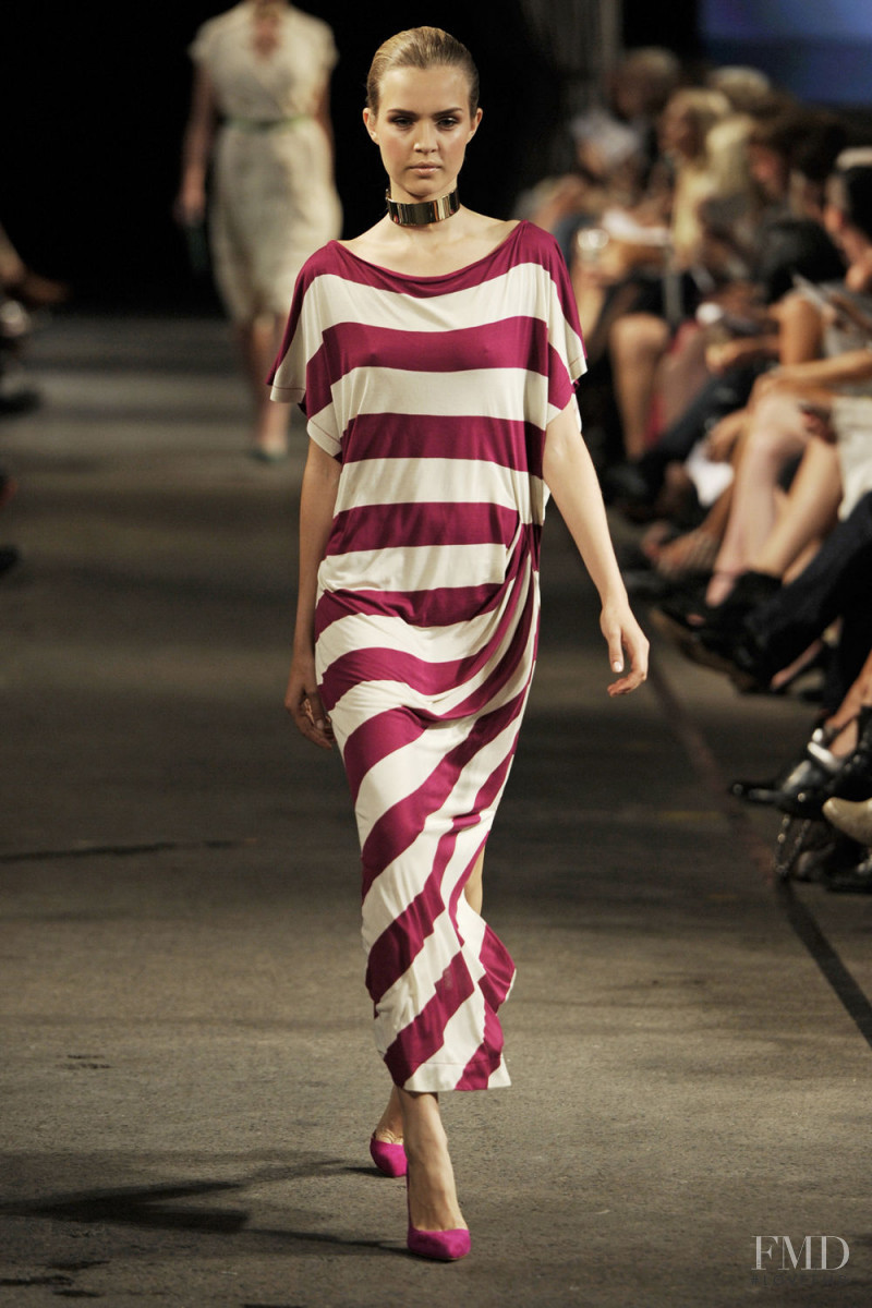 Josephine Skriver featured in  the By Malene Birger fashion show for Spring/Summer 2012